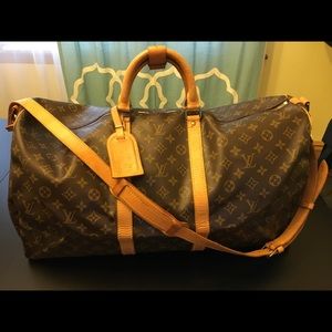LV Keepall Bandouliere 55